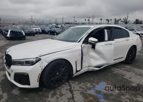 2020 BMW 740 I from USA, damaged, VIN WBA7T2C02LGL17753
